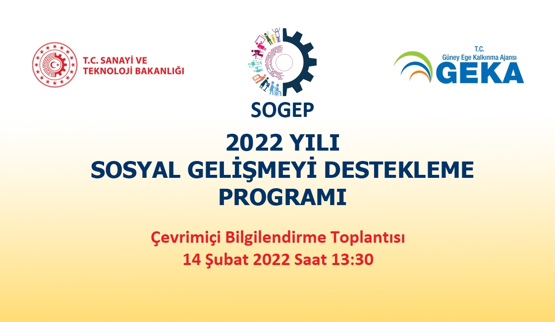 2022 SOGEP Bilgilendirme ve Eğitim Toplantısı